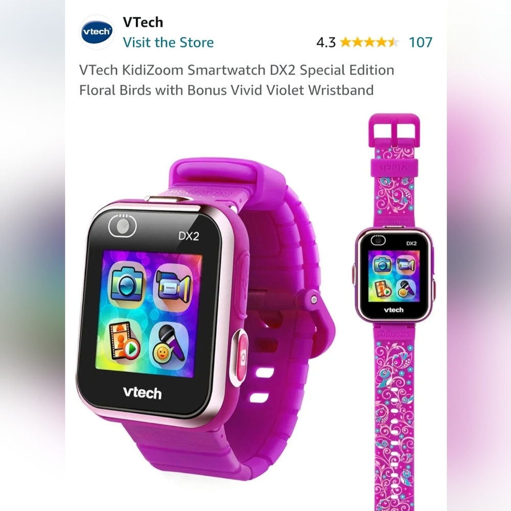 Tech Kidizoom smart watch DX2